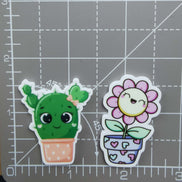 Needle Minder - Happy Spring Flower / Cute Cactus