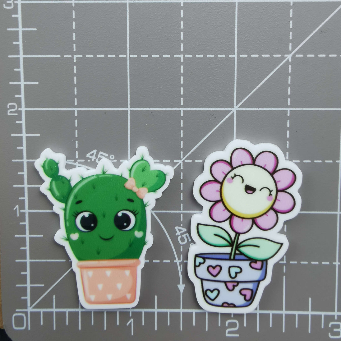 Needle Minder - Happy Spring Flower / Cute Cactus