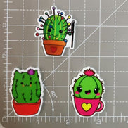 Needle Minder - Cute Cactus Pin Cushion, Cup & 'CAT-cus'