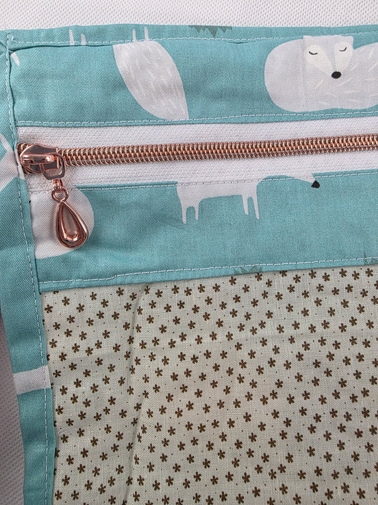 WIP Project Bag - White Fox
