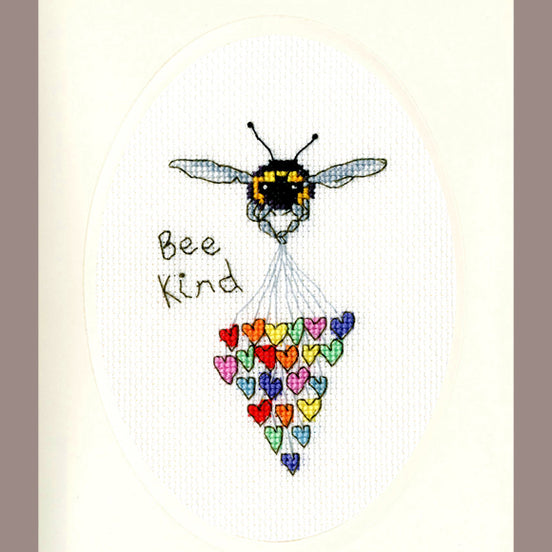 Bothy Threads Bee Kind Greeting Card