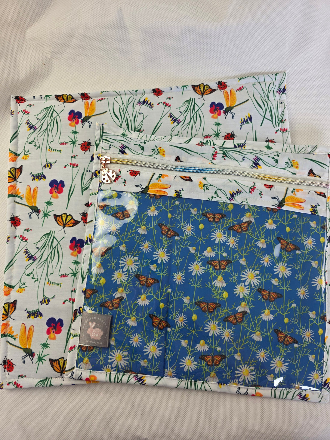 WIP Project Bag - Butterfly Meadow