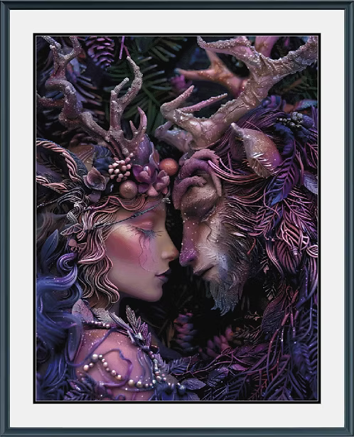 Beauty & Beast PDF Cross Stitch Pattern Chart.