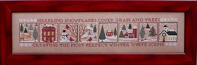 Blue Ribbon Designs  - Winter White Woodland