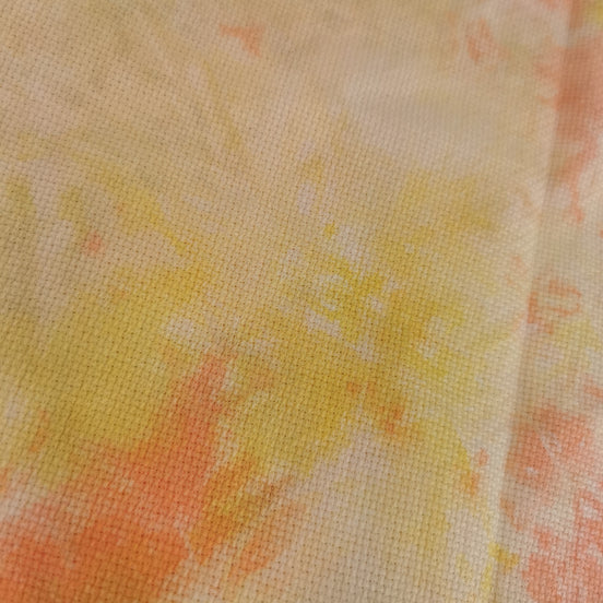 'Harvest'. Hand Dyed. 14ct Aida