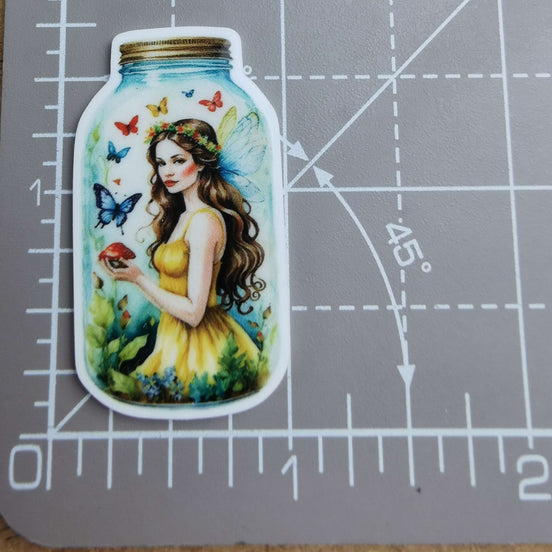 Needle Minder - Beautiful Fairy Jar