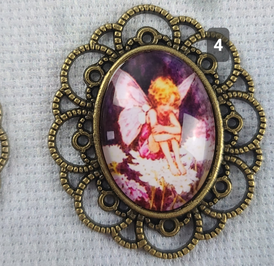 Needle Minder - Framed Fairies