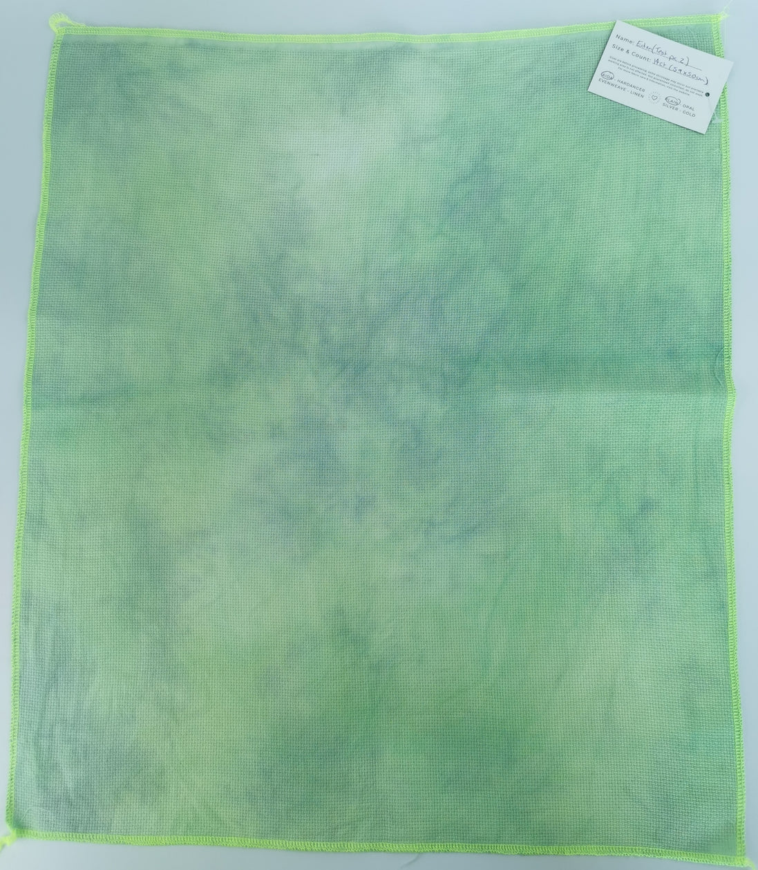 'Eden' Hand Dyed. 14ct Aida.