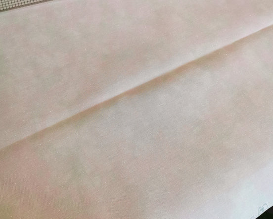 Aida / Evenweave - SPARKLE Blush Blooms - (printed)
