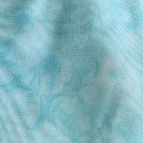 Aida / Evenweave - Turquoise Whisper - (printed)