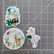 Needle Minder - Spring Lamb, Coffee Llama, Woodland Friends.