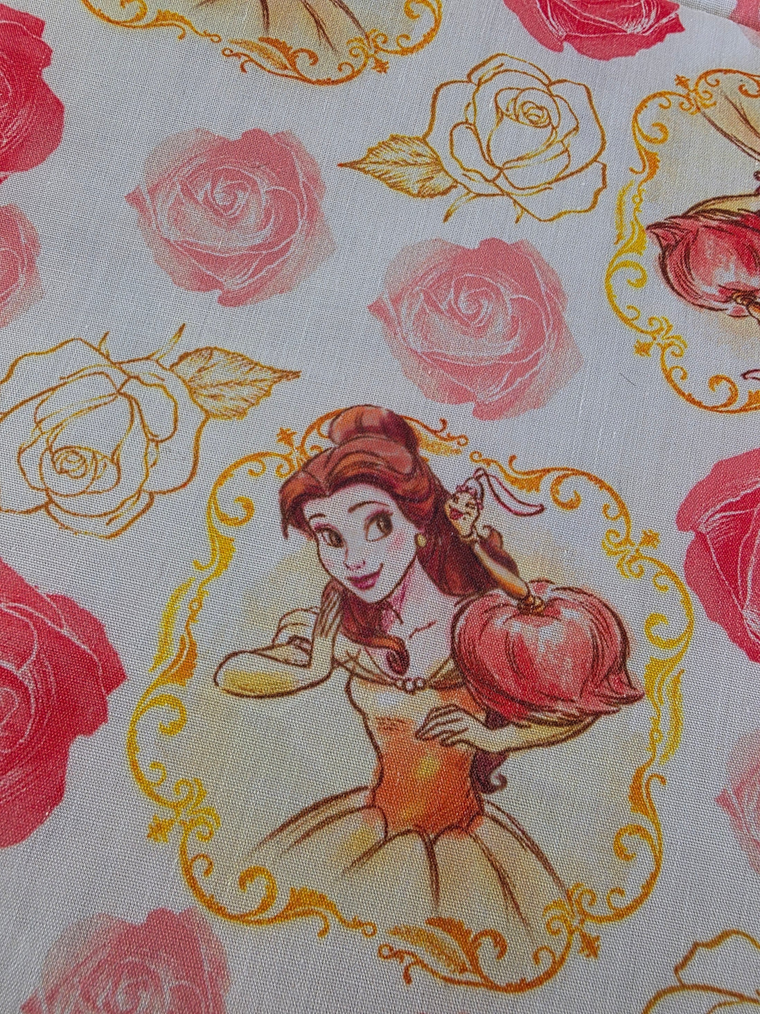 WIP Project Bag - Princess Tea Time
