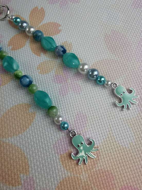 Beaded Scissor Keep. Baby Octopus
