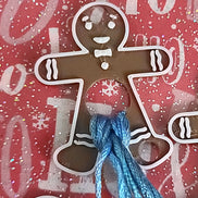 Gingerbread Cookie Floss Drops