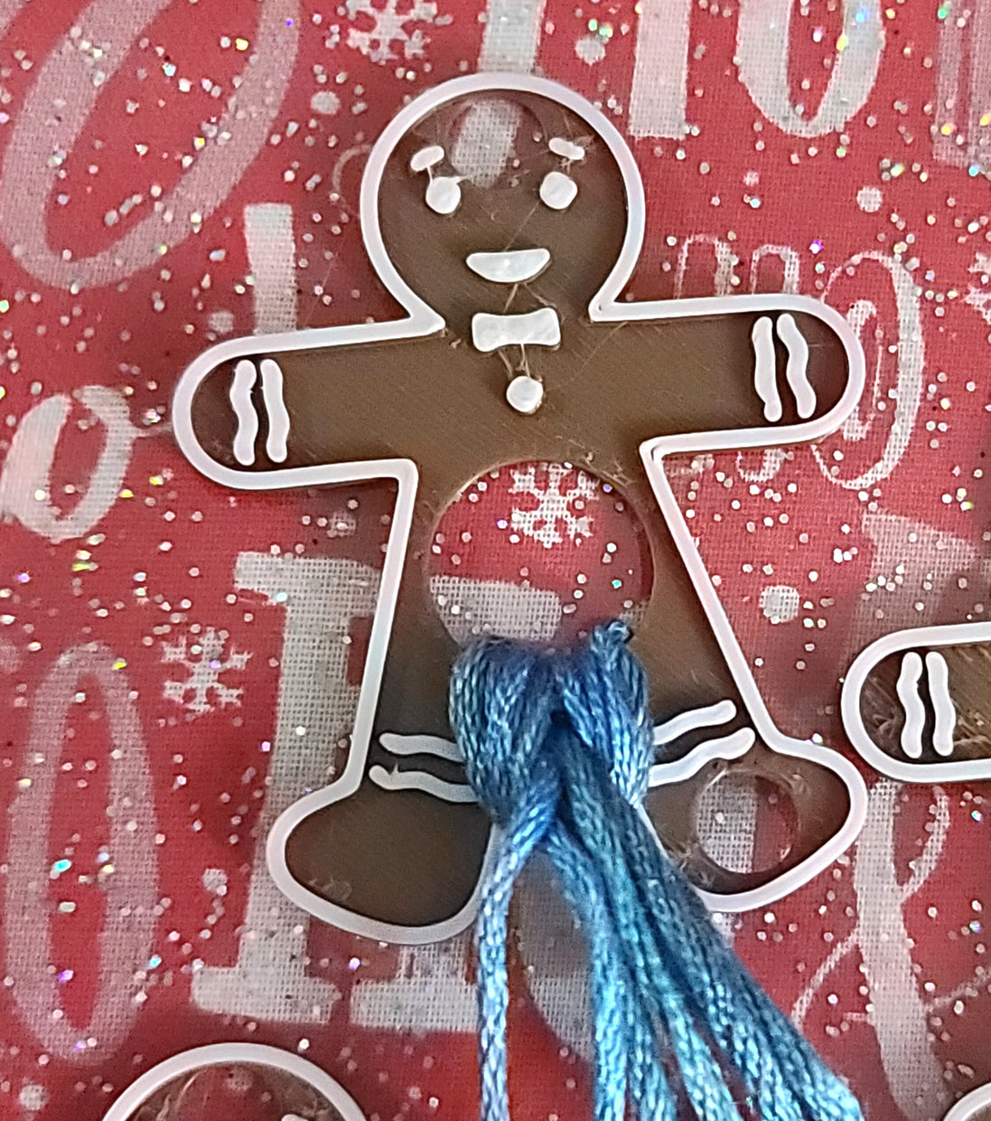 Gingerbread Cookie Floss Drops
