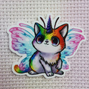 Needle Minder - Kittycorn Fairy Cat.
