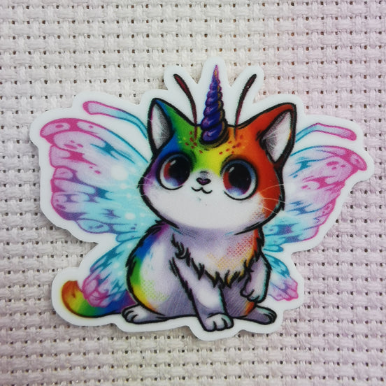 Needle Minder - Kittycorn Fairy Cat.