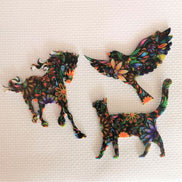 Needle Minder - Mandala Wildlife - Cat / Bird / Horse
