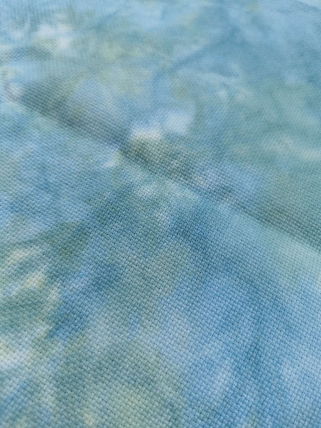 A08 Hand Dyed. 14ct Aida  (14.5x19")