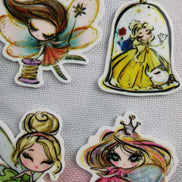 Needle Minder - Fairy Princess, Sewing Fairy, Tink, Beauty Beast Dome