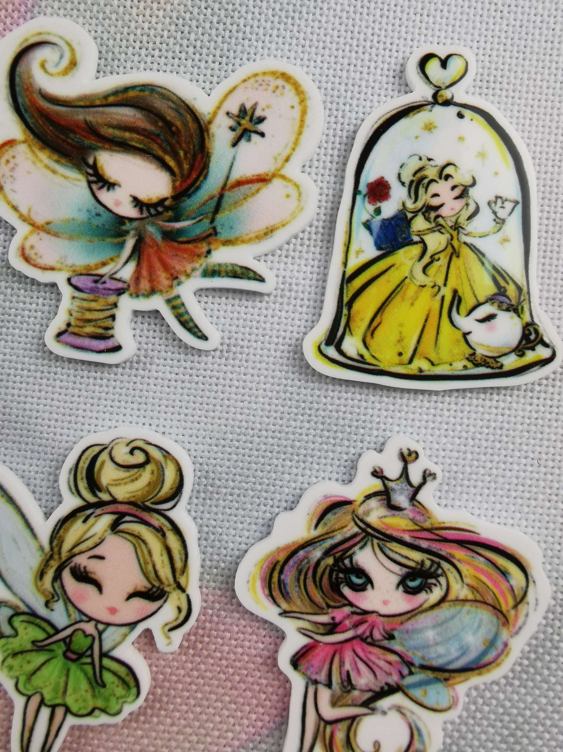Needle Minder - Fairy Princess, Sewing Fairy, Tink, Beauty Beast Dome