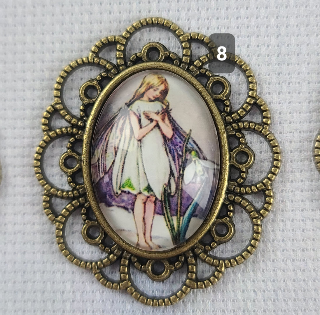 Needle Minder - Framed Fairies