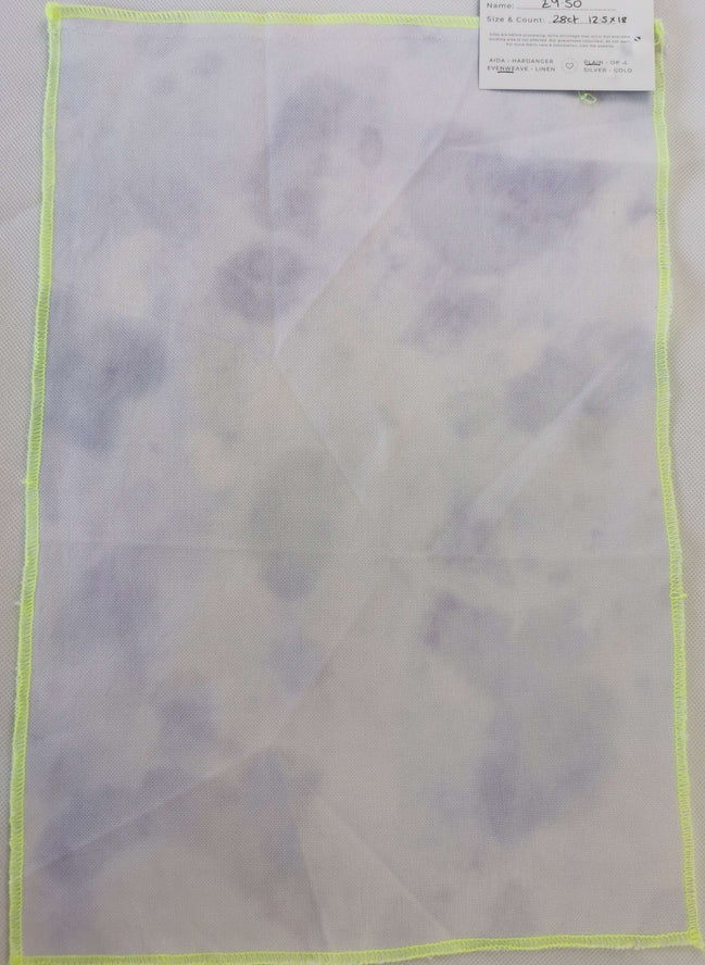 A64 Hand Dyed. 28ct Evenweave (12.5x18)