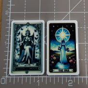 Needle Minder - Tarot. The Star. Fancy Lady Queen of Swords