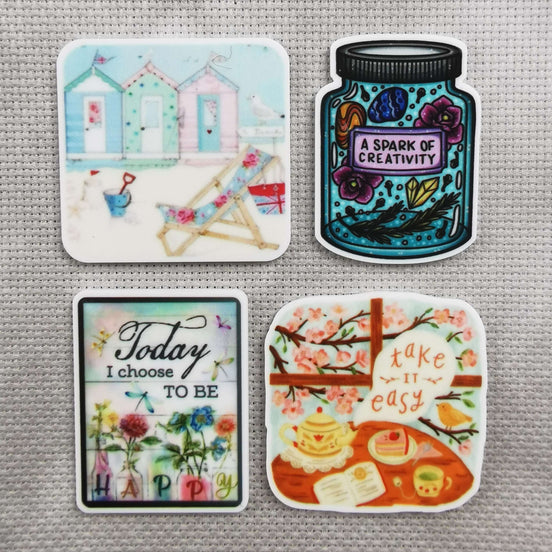 Needle Minder - Beach Day, Creativity Jar, Choose Happy, Tea Time Take It Easy