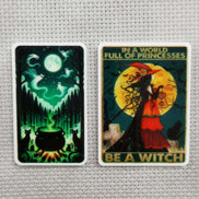 Needle Minder - Cat Ghosts Spooky Cauldron / Be a Witch
