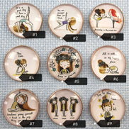Needle Minder - Positive Affirmations. Yoga & Meditation