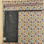 WIP Project Bag  - Gather Round Sisters GLITTER front.