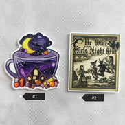 Needle Minder - Witchy Ye Olde Girls Night. Halloween Cup