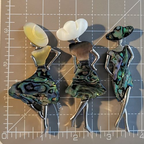 Needle Minder - Abalone Fair Ladies