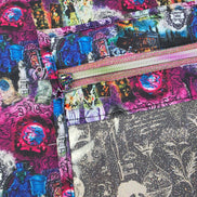 WIP Project Bag - Haunted Mansion GLITTER front