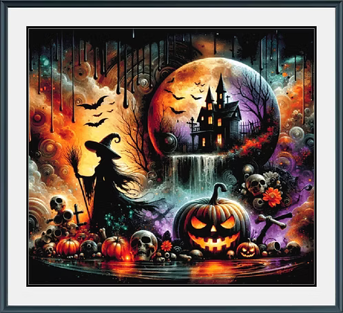 Halloween Dream PDF Cross Stitch Pattern Chart