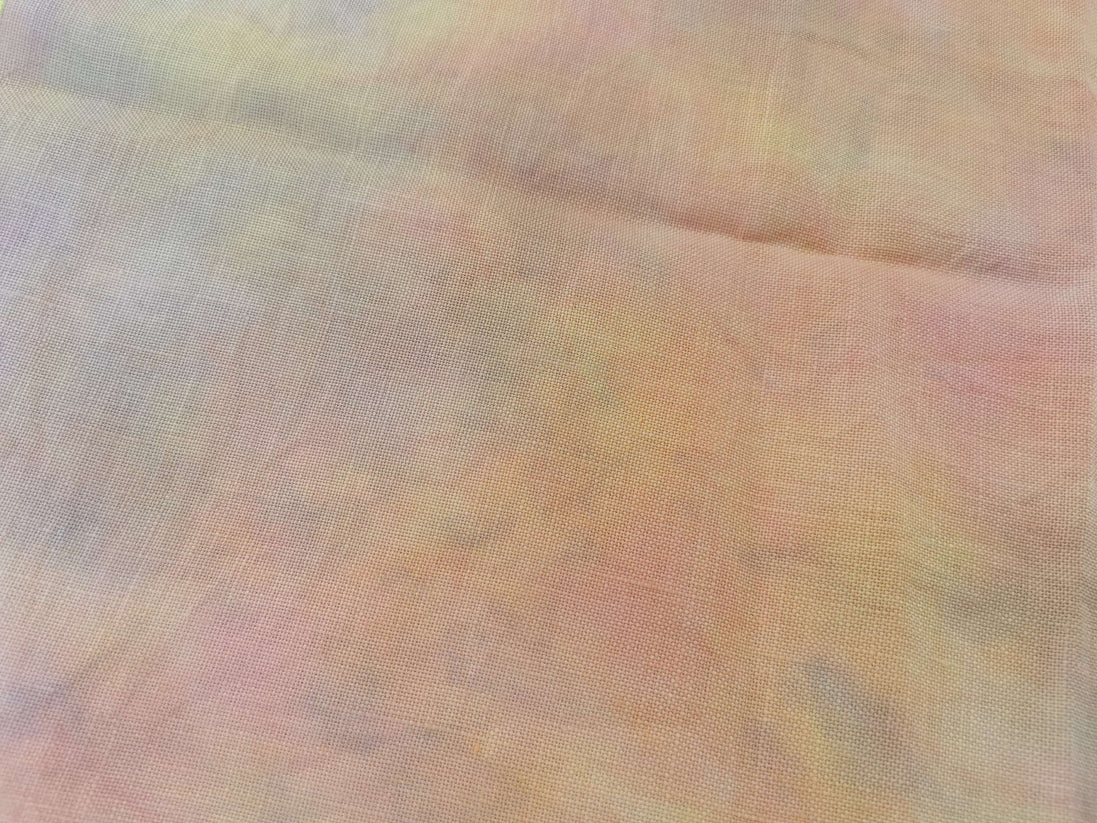 A52 Hand Dyed. 28ct Linen  (18x28)