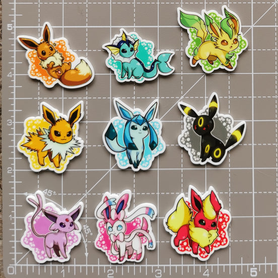 Needle Minder - Pokemon. Eevee Evolutions. Set of 9 or Individually.