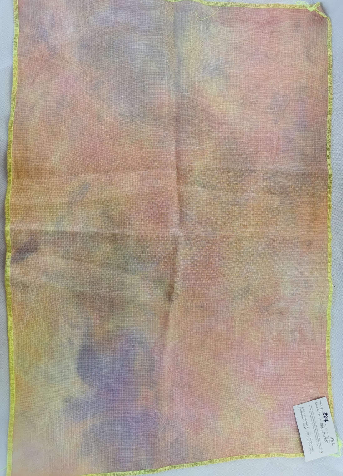A52 Hand Dyed. 28ct Linen  (18x28)