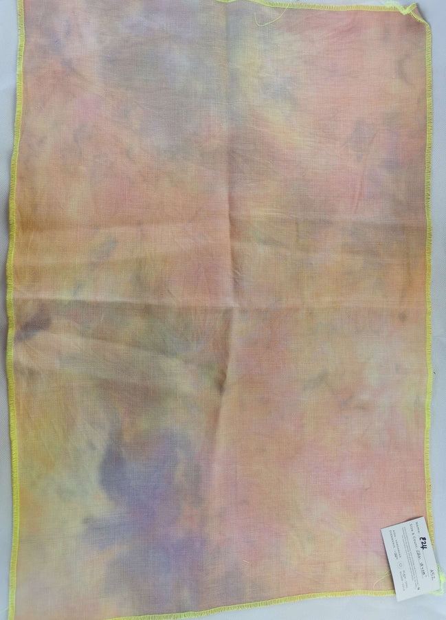A52 Hand Dyed. 28ct Linen  (18x28)