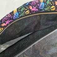 WIP Project Bag - Trick or Treat GLITTER front