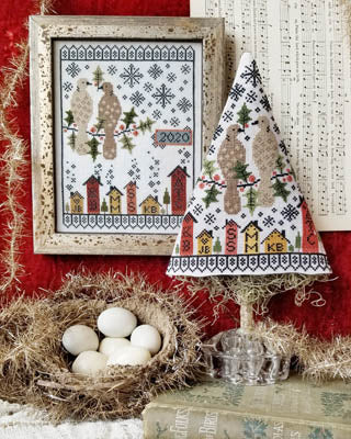 Hello From Liz Mathews -  Second Day Of Christmas Sampler & Tree