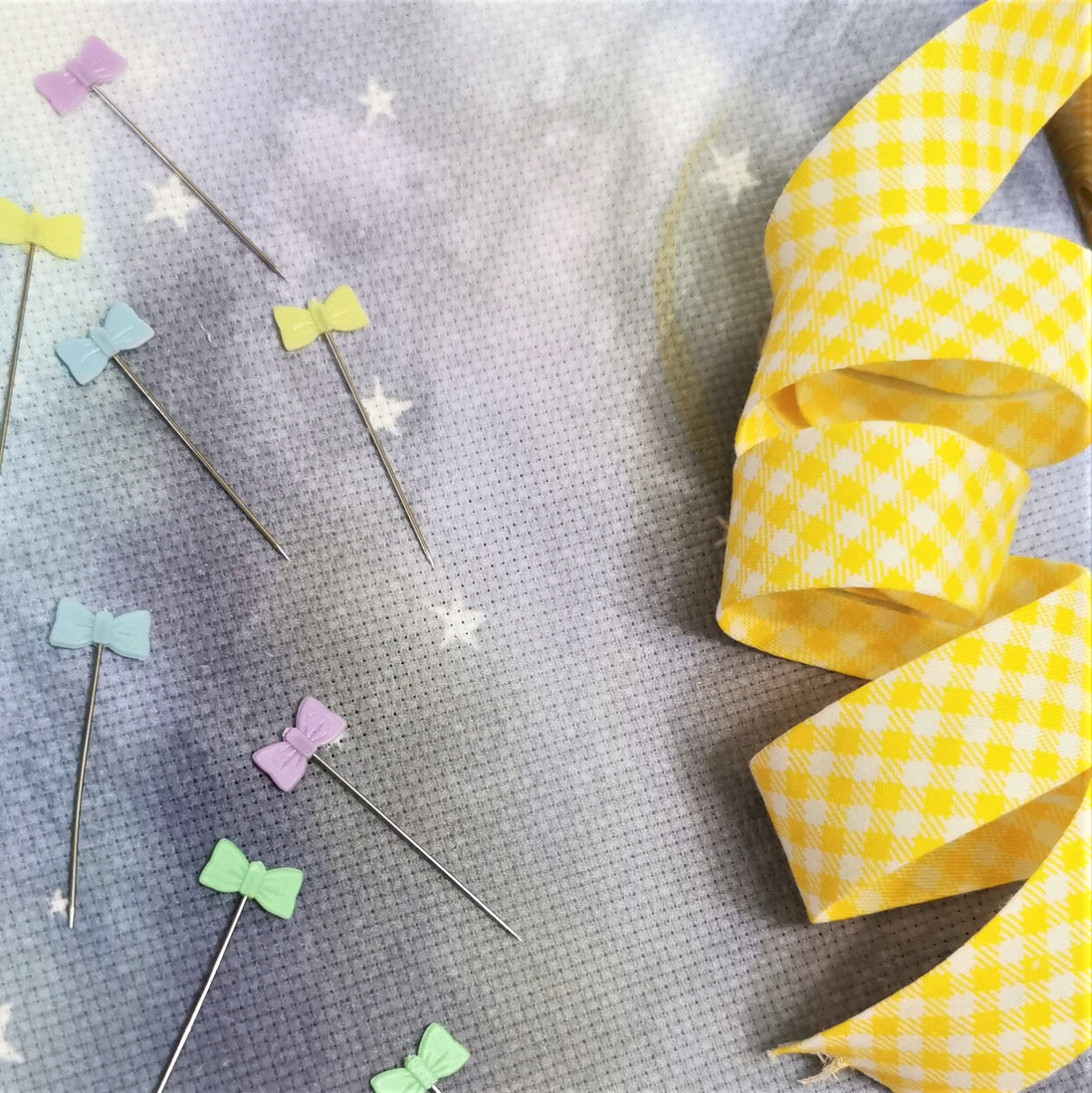 Aida / Evenweave - Shadow Star - (printed)