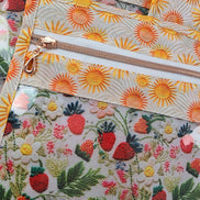 WIP Project Bag - Strawberry Sunshine