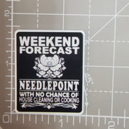 Needle Minder - Humour. Cross Stitch, Needlepoint, No Housework.