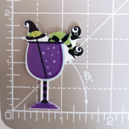 Needle Minder - Halloween. Pumpkin, witch, cat, spider, scarecrow. Spooky.