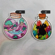 Needle Minder - Gem Dragon Jar, Buried Treasure Dragon Lair Bottle