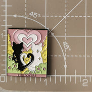 Needle Minder - The Lovers Tarot. Cat Couple.