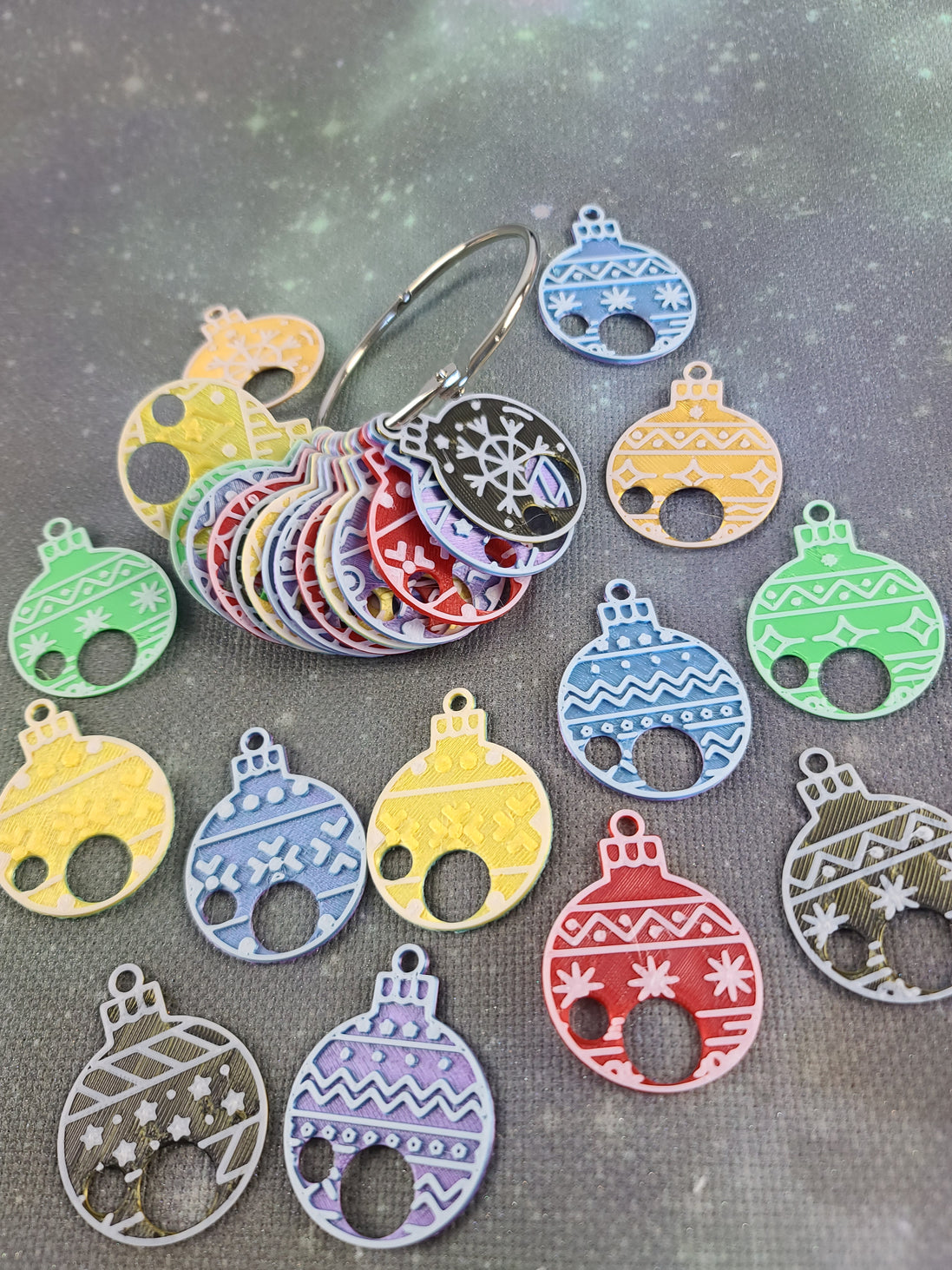 Festive Bauble Floss Drops