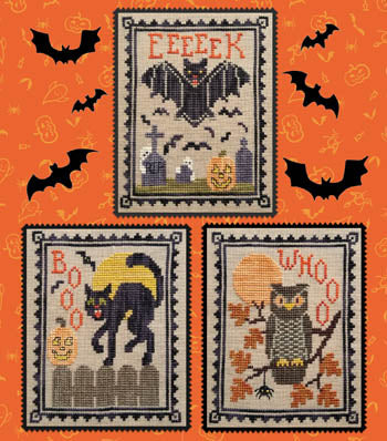 Waxing Moon Designs - Halloween Critter Trio